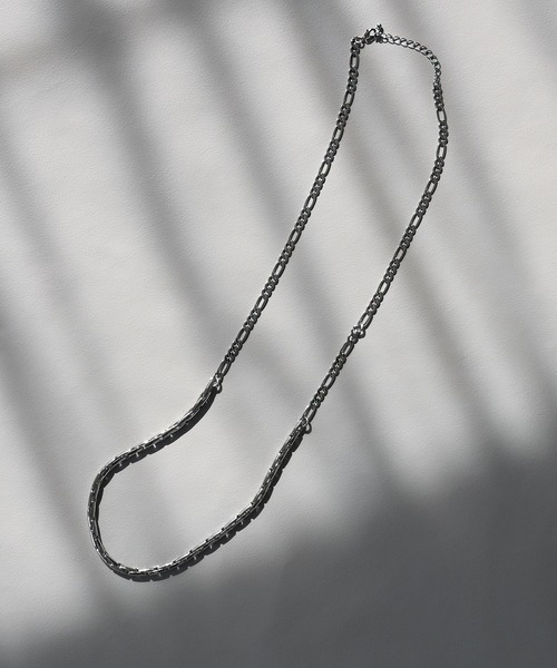 MUTURA（ムツラ）の「チェーンネックレス（ネックレス・メンズ・シルバー系2/シルバー系1・ONE SIZE）」の5枚目の写真