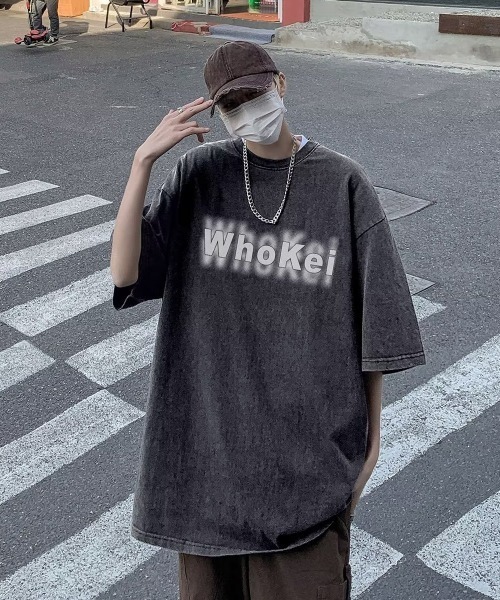 MGV（エムジーヴィー）の「Street Logo T-shirt（Tシャツ/カットソー・メンズ・ブラウン/ピンク/ブラック/パープル/ブルー・MEDIUM/LARGE/X-LARGE）」の6枚目の写真