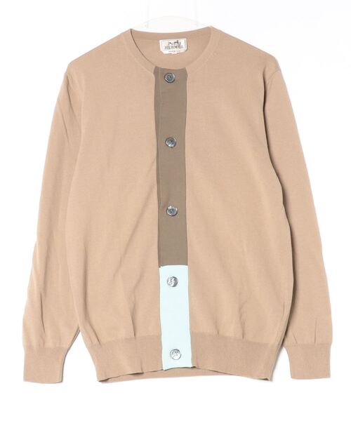 エルメス Hermes アランニット カーディガン エルメス ホルン エルメス カーディガン 22AW Long sleeve Knit カシミヤ | ビー