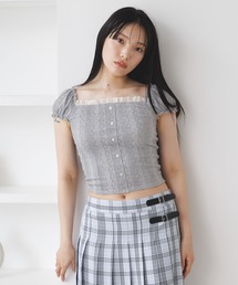 3.3 Field Trip  | 3.3 Field Trip／フリルレースTEE(Tシャツ/カットソー)