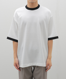 EDIFICE LA BOUCLE | LA BOUCLE (ラブークル) Quarter リンガーTシャツ(Tシャツ/カットソー)