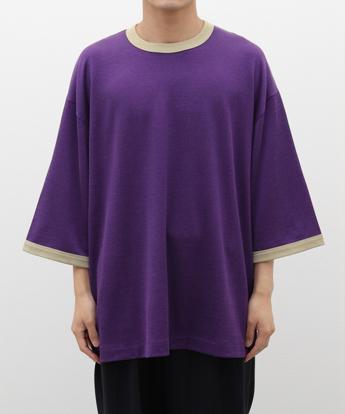 LA BOUCLE (ラブークル) Quarter リンガーTシャツ（Tシャツ