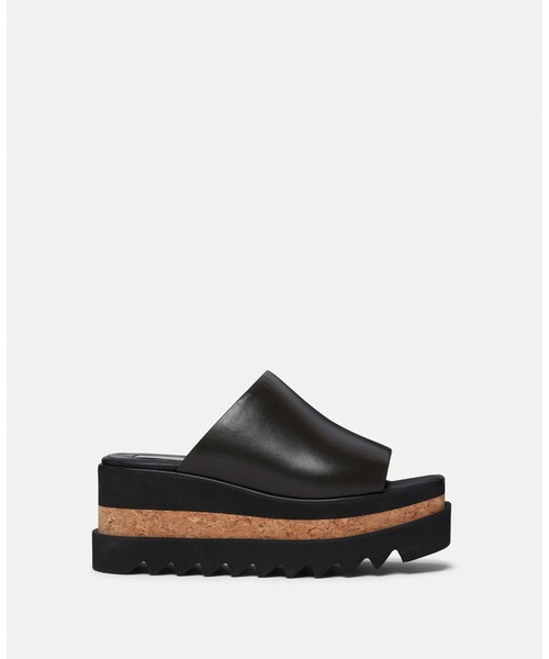 STELLA McCARTNEY（ステラマッカートニー）の「Sneak-Elyse Platform Sandals / スニークエリス プラットフォームサンダル（サンダル・レディース・ブラック・36/35/37）」の3枚目の写真