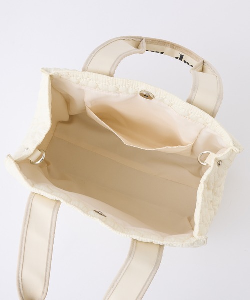 one after another NICE CLAUP（ワンアフターアナザーナイスクラップ）の「ハートキルティングミニトートバッグ/WEB限定アイテム（ショルダーバッグ・レディース・ブラック/アイボリー/ピンク/ベージュ/ブルー系その他・FREE）」の21枚目の写真