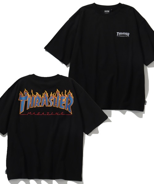 THRASHER（スラッシャー）の「【THRASHER/スラッシャー】バックプリント ハーフスリーブ ビッグシルエットTシャツ（Tシャツ/カットソー・メンズ・ホワイト系その他/ホワイト系その他2/ホワイト系その他3/ホワイト系その他4/ホワイト系その他5/ブラック系その他2/ブラック系その他3/ブラック系その他4/ブラック系その他5/グレー系その他2/グレー系その他3/ブラック系その他/グレー系その他/グレー系その他4/グレー系その他5/グリーン系その他/グリーン系その他2/グリーン系その他3/ベージュ系その他/ベージュ系その他2/ベージュ系その他4/グリーン系その他5/ベージュ系その他3/グリーン系その他4/ベージュ系その他5・M/L/LL）」の8枚目の写真