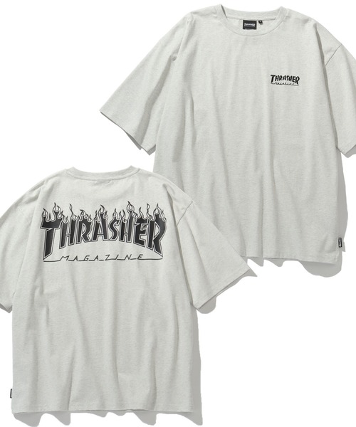THRASHER（スラッシャー）の「【THRASHER/スラッシャー】バックプリント ハーフスリーブ ビッグシルエットTシャツ（Tシャツ/カットソー・メンズ・ホワイト系その他/ホワイト系その他2/ホワイト系その他3/ホワイト系その他4/ホワイト系その他5/ブラック系その他2/ブラック系その他3/ブラック系その他4/ブラック系その他5/グレー系その他2/グレー系その他3/ブラック系その他/グレー系その他/グレー系その他4/グレー系その他5/グリーン系その他/グリーン系その他2/グリーン系その他3/ベージュ系その他/ベージュ系その他2/ベージュ系その他4/グリーン系その他5/ベージュ系その他3/グリーン系その他4/ベージュ系その他5・M/L/LL）」の14枚目の写真