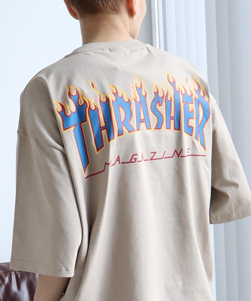 THRASHER（スラッシャー）の「【THRASHER/スラッシャー】バックプリント ハーフスリーブ ビッグシルエットTシャツ（Tシャツ/カットソー・メンズ・ホワイト系その他/ホワイト系その他2/ホワイト系その他3/ホワイト系その他4/ホワイト系その他5/ブラック系その他2/ブラック系その他3/ブラック系その他4/ブラック系その他5/グレー系その他2/グレー系その他3/ブラック系その他/グレー系その他/グレー系その他4/グレー系その他5/グリーン系その他/グリーン系その他2/グリーン系その他3/ベージュ系その他/ベージュ系その他2/ベージュ系その他4/グリーン系その他5/ベージュ系その他3/グリーン系その他4/ベージュ系その他5・M/L/LL）」の18枚目の写真