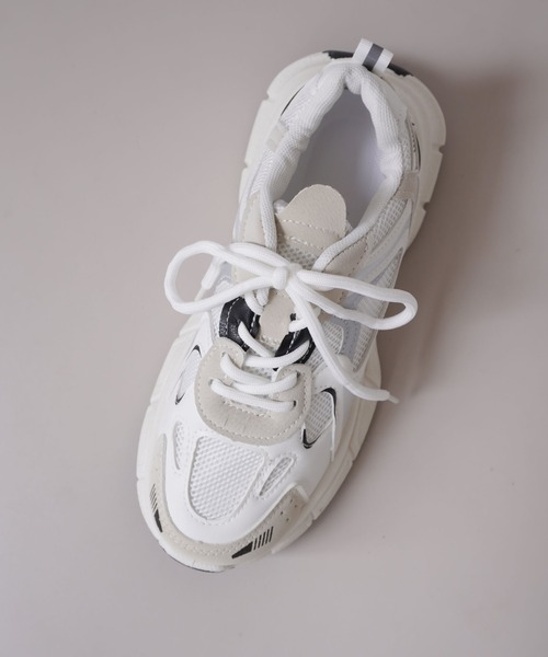 ammy.（エイミードット）の「【 ammy. / エイミードット 】 ボリュームソール スニーカー（スニーカー・レディース・ホワイト・S/M/L）」の5枚目の写真