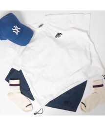 BAYBLO（ベイブロ）の「(SA) キッズ ワイド 刺繍 ロゴ スピンドル付き Tシャツ（Tシャツ/カットソー）」