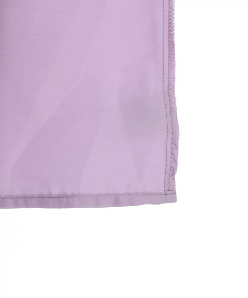 clear（クリア）の「Vネックノースリーブティアードワンピース≪2024SS≫（ワンピース・レディース・ブラック/グレー/パープル・F）」の4枚目の写真