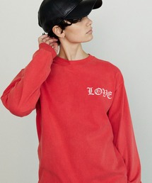 LOVE Long Sleeve T-shirt/LOVEロングスリーブTEE【MAISON SPECIAL/メゾンスペシャル】