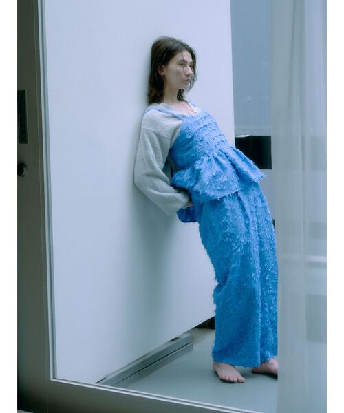 Ungrid（アングリッド）の「ラメニットアンサンブル（ニット/セーター・レディース・ブラック/シルバー・FREE）」の7枚目の写真