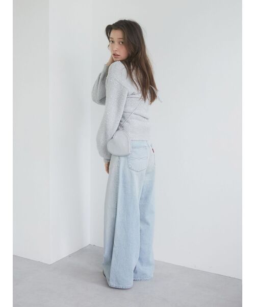 Ungrid（アングリッド）の「ラメニットアンサンブル（ニット/セーター・レディース・ブラック/シルバー・FREE）」の16枚目の写真