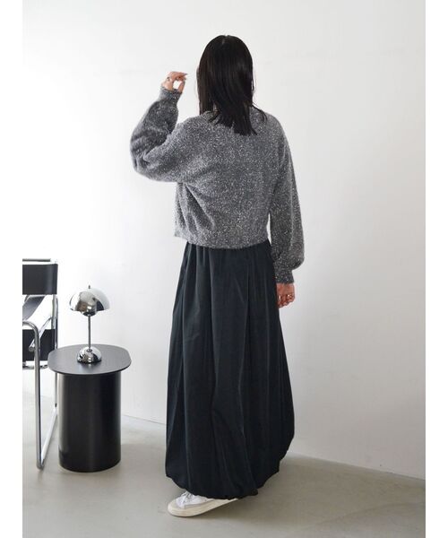 Ungrid（アングリッド）の「ラメニットアンサンブル（ニット/セーター・レディース・ブラック/シルバー・FREE）」の22枚目の写真