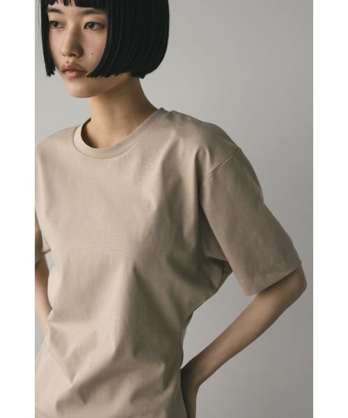 週末値下げ！ENFOLD スタイルアップ！ウエストシェイプ半袖 Tシャツ ウエストシェイプT（Tシャツ/カットソー）｜STYLEMIXER