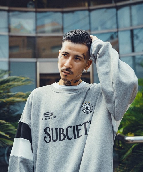 セール】COLOR BLOCK SWEAT（スウェット）｜Subciety