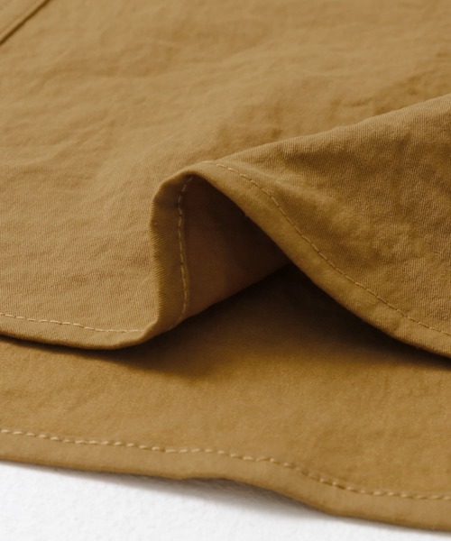 ITEMS URBANRESEARCH(アイテムズ アーバンリサーチ)の「ダブルポケットユーティリティーシャツ(シャツ/ブラウス・メンズ・ダークグレー/ブラウン系その他/カーキ・MEDIUM/LARGE)」の10枚目の写真