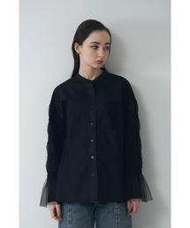 Limue（リミュ）の「チュールレイヤードシャツ（シャツ/ブラウス）」