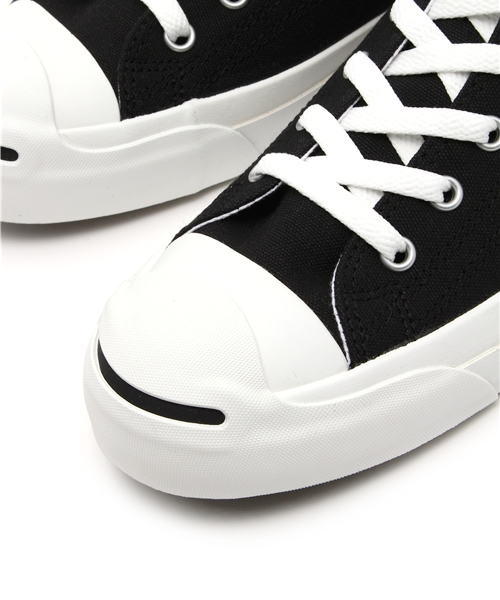 CONVERSE（コンバース）の「converse コンバース JACK PURCELL MID ジャックパーセル ミッド BLACK（スニーカー・メンズ・ブラック・11h/7h/3h/7/5h/3/10h/9/4h/4/8/8h/6h/5/9h/6）」の5枚目の写真