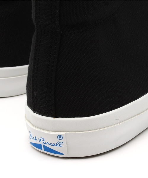 CONVERSE（コンバース）の「converse コンバース JACK PURCELL MID ジャックパーセル ミッド BLACK（スニーカー・メンズ・ブラック・11h/7h/3h/7/5h/3/10h/9/4h/4/8/8h/6h/5/9h/6）」の7枚目の写真