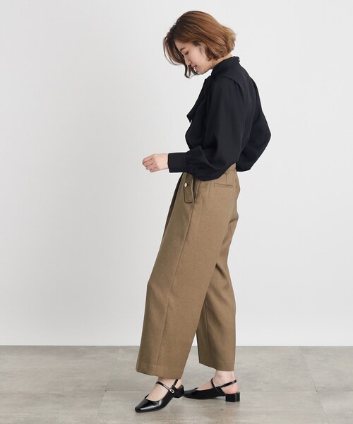 grove(グローブ)の「◆フラップポケットワイドパンツ(その他パンツ・レディース・グレー系3/ブラック/ブラウン系4/キャメル・03/02/00/01/04/05)」の13枚目の写真