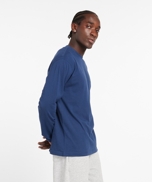 NEW BALANCE(ニューバランス)の「New Balance ロングスリーブTシャツ(Tシャツ/カットソー・メンズ・ネイビー・SMALL/MEDIUM/LARGE/X-LARGE/XX-LARGE)」の3枚目の写真