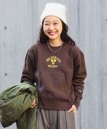 BEAMS BOY | Champion / 別注 ロゴリバースウィーブ(R) クルーネック スウェット 24AW(スウェット)