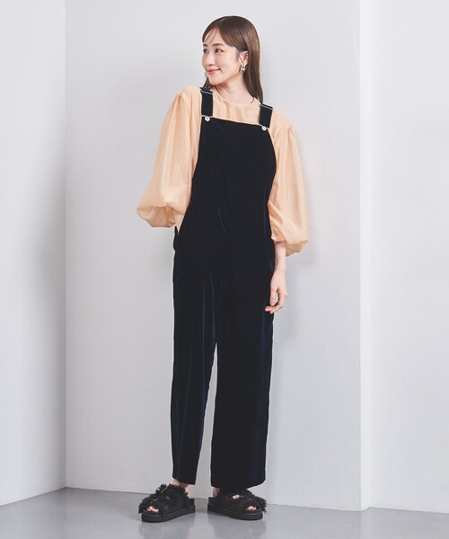 UNITED ARROWS ソフトオーガンジー キャミソール付き ブラウス UNITED ARROWS LTD. OUTLET｜ソフトオーガンジー キャミソール