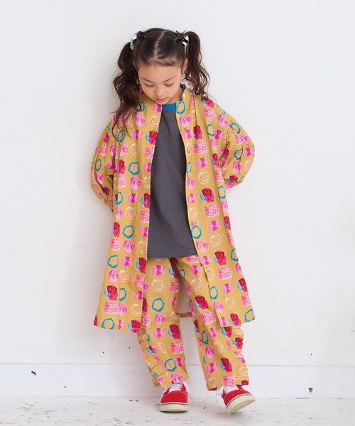 HOGAN RANCH WEAR（ホーガンランチウエア）の「サイドフリルパンツ（その他パンツ・キッズ・チャコール/マルチ・110/100/90/150/140/130/120）」の6枚目の写真