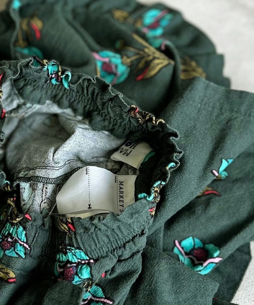 HOGAN RANCH WEAR（ホーガンランチウエア）の「サイドフリルパンツ（その他パンツ・キッズ・チャコール/マルチ・110/100/90/150/140/130/120）」の14枚目の写真