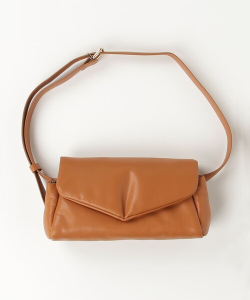 fredy emue（フレディエミュ）の「パデットロールボディバッグ（ボディバッグ/ウエストポーチ・レディース・ブラック/キャメル・FREE）」の11枚目の写真