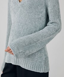 DES PRES（デ・プレ）の「エアーシェニール Vネックプルオーバー