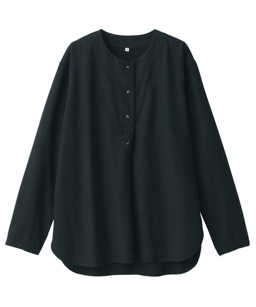 無印良品(ムジルシリョウヒン)の「〔MUJI Labo〕婦人 起毛ツイルブラウス(シャツ/ブラウス・レディース・ホワイト/ブラック/ベージュ・M/S/XL/L)」の18枚目の写真