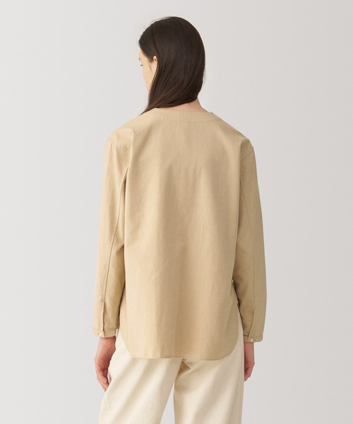 無印良品(ムジルシリョウヒン)の「〔MUJI Labo〕婦人 起毛ツイルブラウス(シャツ/ブラウス・レディース・ホワイト/ブラック/ベージュ・M/S/XL/L)」の21枚目の写真
