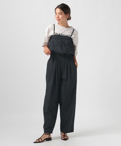 サロペット・オーバーオール・オールインワン AETHETICS SALOPETTE PT Drawstring salopette pants / ドロストサロペットパンツ(yui