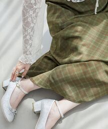 MAJESTIC LEGON | チェックマーメイドスカート(スカート)