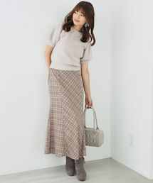 MAJESTIC LEGON | チェックマーメイドスカート(スカート)