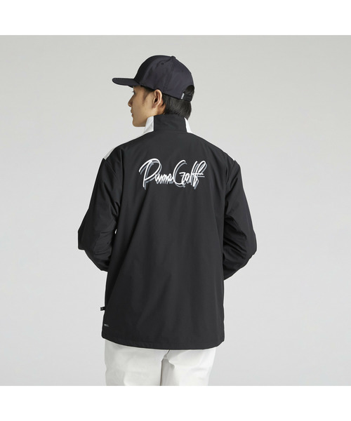 PUMA(プーマ)の「PUMA プーマ メンズ ゴルフ ストレッチ タフタ バックサイド ロゴ F ジャケット(ブルゾン・メンズ・ブラック/ネイビー/ベージュ・SMALL/X-LARGE/MEDIUM/LARGE/XX-LARGE)」の11枚目の写真