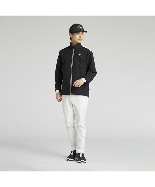 PUMA(プーマ)の「PUMA プーマ メンズ ゴルフ ストレッチ タフタ バックサイド ロゴ F ジャケット(ブルゾン・メンズ・ブラック/ネイビー/ベージュ・SMALL/X-LARGE/MEDIUM/LARGE/XX-LARGE)」の12枚目の写真