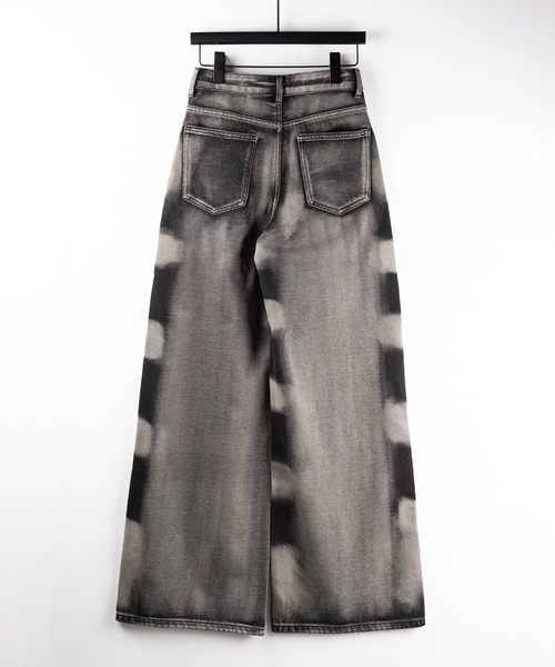 だいです ユニセックス) ヴィンテージウォッシュワイドフィットデニム