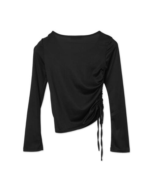 dispark（ディスパーク）の「DISPARK/バタフライマルチデザインスリーブロンT（Tシャツ/カットソー・レディース・ホワイト/ブラック・FREE）」の11枚目の写真