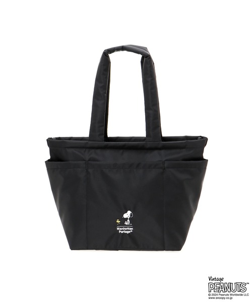 Manhattan Portage（マンハッタンポーテージ）の「Whitestone Tote Bag PEANUTS FW2024（トートバッグ・レディース・ブラック・SMALL）」の5枚目の写真