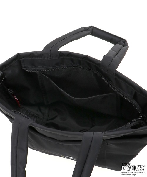 Manhattan Portage（マンハッタンポーテージ）の「Whitestone Tote Bag PEANUTS FW2024（トートバッグ・レディース・ブラック・SMALL）」の11枚目の写真