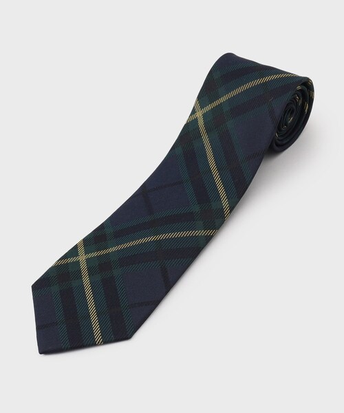 THE SHOP TK (ザ ショップ ティーケー )の「◆シルクチェックタイ ビジネス/ギフト(ネクタイ・メンズ・ブルーグリーン/ダークブラウン系3/ブルー系その他3/ブルー系その他5/モスグリーン系3/ワイン系1・00)」の3枚目の写真