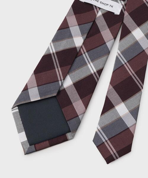 THE SHOP TK (ザ ショップ ティーケー )の「◆シルクチェックタイ ビジネス/ギフト(ネクタイ・メンズ・ブルーグリーン/ダークブラウン系3/ブルー系その他3/ブルー系その他5/モスグリーン系3/ワイン系1・00)」の9枚目の写真