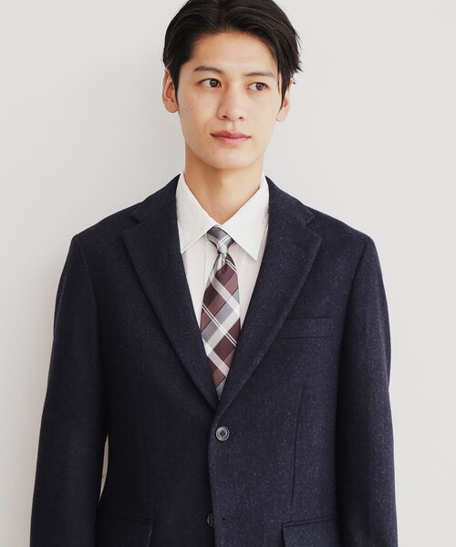 THE SHOP TK (ザ ショップ ティーケー )の「◆シルクチェックタイ ビジネス/ギフト(ネクタイ・メンズ・ブルーグリーン/ダークブラウン系3/ブルー系その他3/ブルー系その他5/モスグリーン系3/ワイン系1・00)」の8枚目の写真