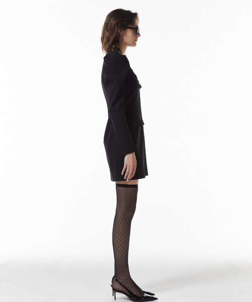 ワンピース JOSEMOON POWER SHOULDER MINIDRESS POWER SHOULDER MINIDRESS/パワーショルダーミニドレス