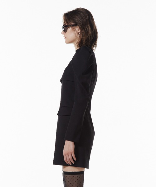 POWER SHOULDER MINIDRESS/パワーショルダーミニドレス