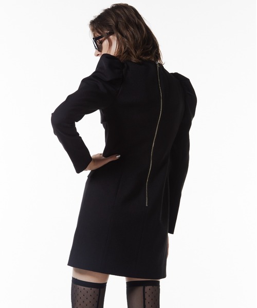 ワンピース JOSEMOON POWER SHOULDER MINIDRESS POWER SHOULDER MINIDRESS/パワーショルダーミニドレス