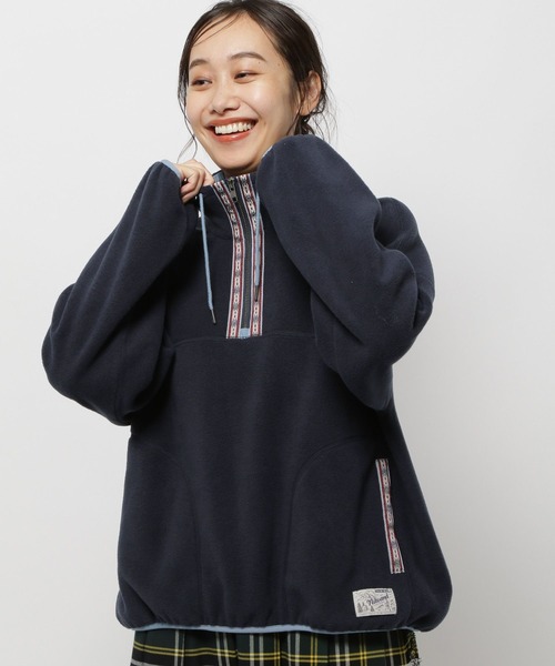 niko and...（ニコアンド）の「チロリアンフリースプルオーバー（その他トップス・レディース・パープル/ベージュ/ネイビー/ライトグレー・MEDIUM/LARGE）」の17枚目の写真